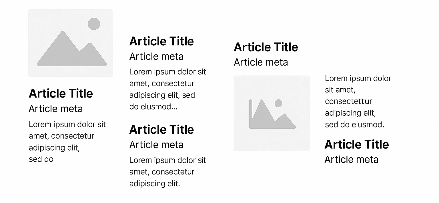 Responsive Layout Example