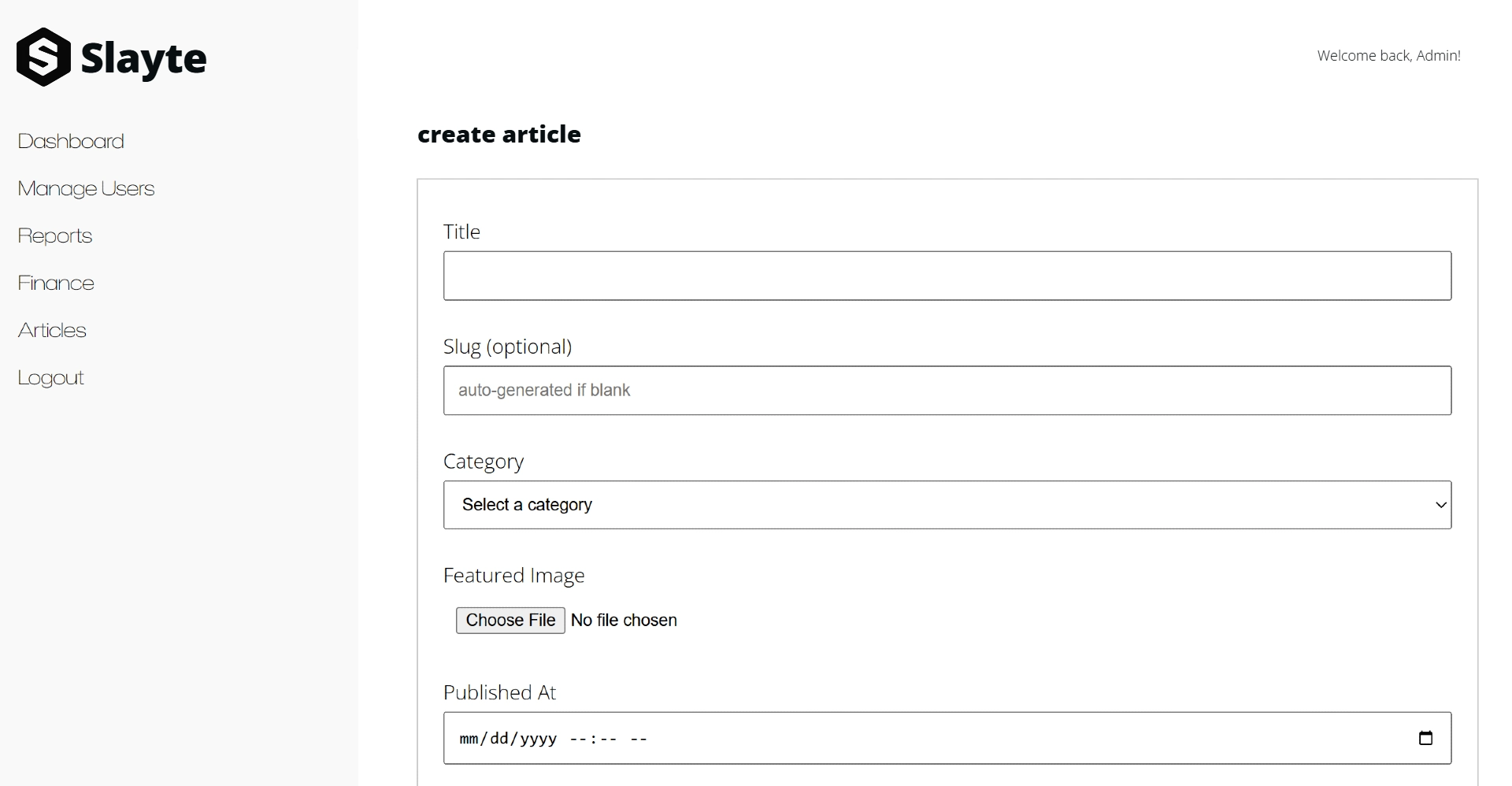 Backend Screenshot 1